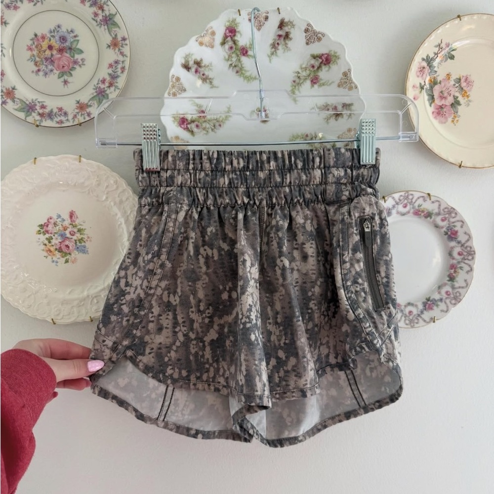 Lululemon Patterned Tracker Shorts